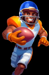 Mascotte Pistolo dedicata a Football americano
